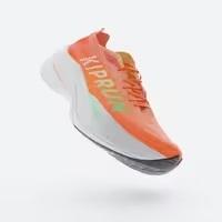 Chaussures running avec plaque carbone homme kiprun kd900x ld orange