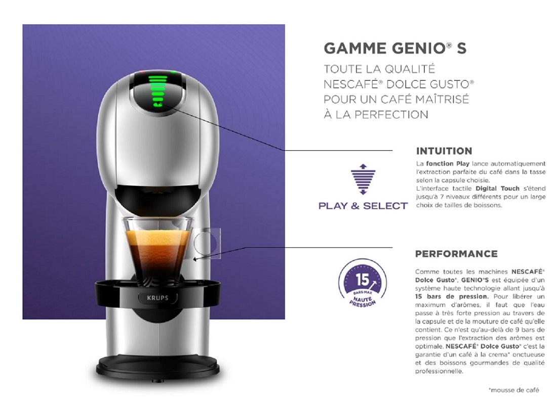 Nouvelle machine Genio® Nescafé® Dolce Gusto®
